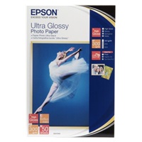 EPSON Paper Ultra Glossy Photo 10x15 (50 listů), 300g/m2