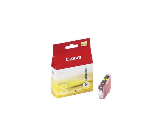 Canon CARTRIDGE CLI-8Y žlutá pro iX4000,5000, MP-500, MP-800, PIXMA iP300,3500, iP4200,4300, iP4500, iP4500 (490 str.)
