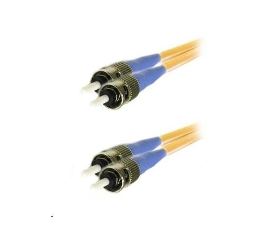 Duplexní patch kabel SM 9/125, OS2, ST-ST, LS0H, 1m