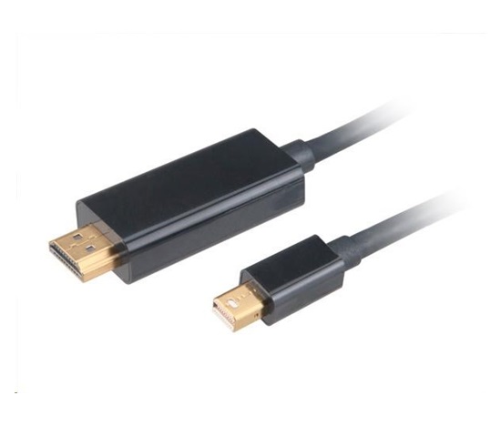 AKASA Kabel 4K Mini DisplayPort na HDMI active, adaptér, 1.8m