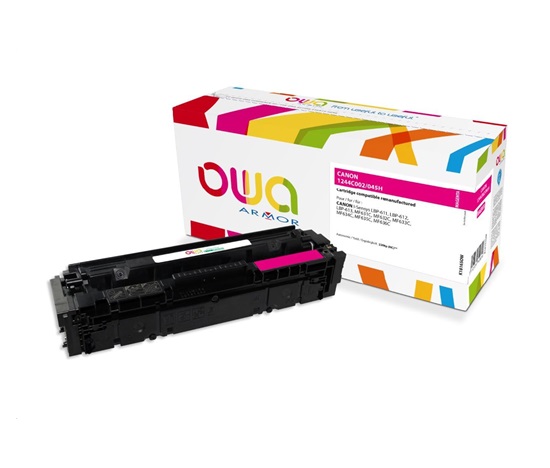 OWA Armor toner pro CANON LBP 611Cn, 613Cdw, 631Cn, 633Cdw, MFP635Cx, 2200 str., červená/magenta (CRG045H M)