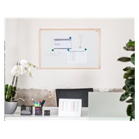 Magnetická tabule AVELI 90x60, dřevěný rám
