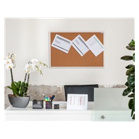 Korková nástěnka AVELI 120x90, hliníkový rám