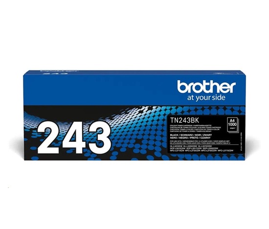 BROTHER Toner TN-243BK - PRO HLL3210 HLL3270 DCPL3510 DCPL3550 MFCL3730 MFCL3770 - cca 1000stran