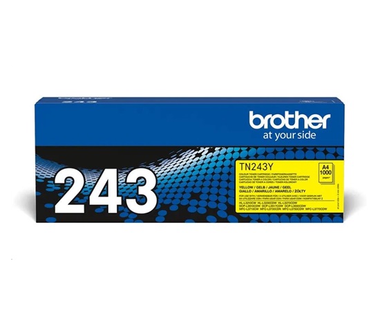 BROTHER Toner TN-243Y - PRO HLL3210 HLL3270 DCPL3510 DCPL3550 MFCL3730 MFCL3770 - cca 1000stran