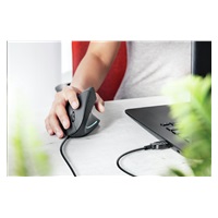 TRUST Myš Verto ergonomic mouse USB, black (černá)