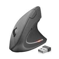 TRUST Myš Verto wireless ergonomic mouse USB, black (černá)