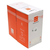 FTP kabel LYNX, Cat5E, drát, LS0H, 305m box