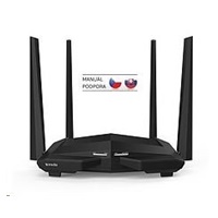 Tenda AC10 Wireless AC1200 Dual Band Router, 1x gigabit WAN, 3x gigabit LAN