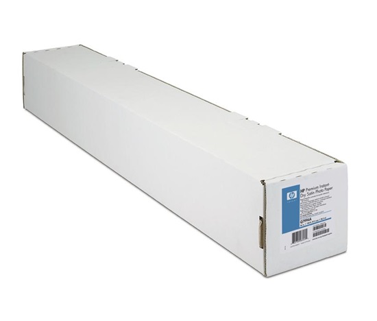 HP Premium Instant-dry Satin Photo Paper, 261 microns (10.3 mil) • 260 g/m2 • 914 mm x 30.5 m, Q7994A