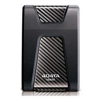 ADATA Externí HDD 1TB 2,5" USB 3.1 DashDrive Durable HD650, černý (gumový, nárazu odolný)