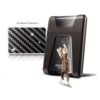 ADATA Externí HDD 1TB 2,5" USB 3.1 DashDrive Durable HD650, černý (gumový, nárazu odolný)