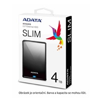 ADATA Externí HDD 2TB 2,5" USB 3.0 DashDrive HV620S, černá