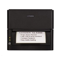 Citizen DT tiskárna etiket CL-E300 LAN, USB, Serial, 203dpi, Black