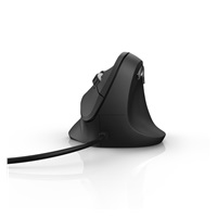 <p>Hama vertikální ergonomická kabelová myš EMĆ-500, 6 tlačítek, černá</p>