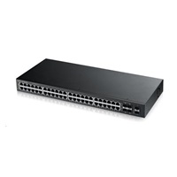 Zyxel GS1920-48v2 50-port Gigabit WebManaged Switch, 44x gigabit RJ45, 4x gigabit RJ45/SFP, 2x SFP