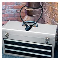 Master Lock Ocelové lanko  s integrovaným zámkem na klíč 8154EURD - 180 cm