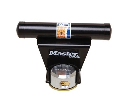 MasterLock 1488EURDAT zámek pro garážová vrata, na klíč, černá