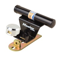 MasterLock 1488EURDAT zámek pro garážová vrata, na klíč, černá