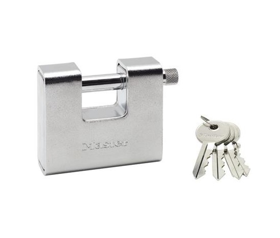 Master Lock Obdélníkový visací zámek  680EURD pro zvýšenou ochranu - 80mm