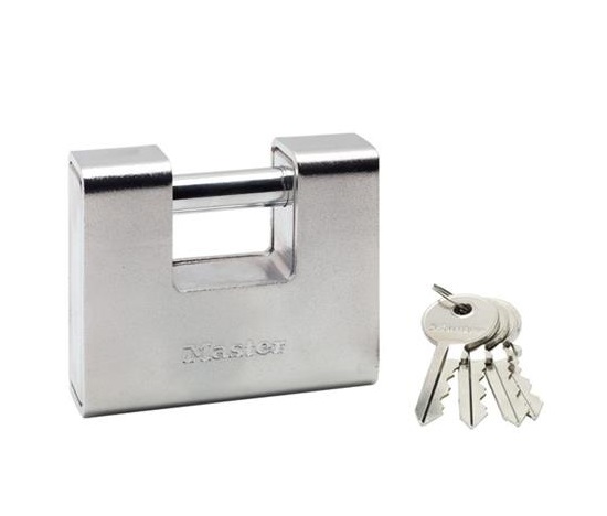 Master Lock Obdélníkový visací zámek  690EURD pro zvýšenou ochranu - 90mm