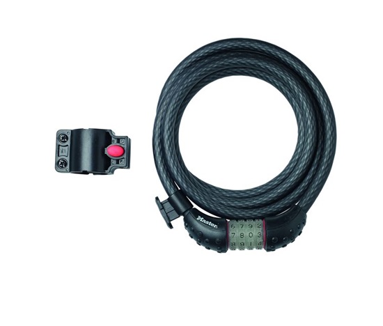 Master Lock Ocelové kombinační lanko na kolo  8190EURDPRO - 1,8m
