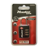 Master Lock Visací kombinační zámek  TSA 4680EURDBLK