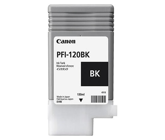 Canon Cartridge PFI-120 černá, 130ml, pro iPF TM200, TM205, TM300, TM305