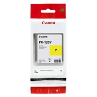 Canon Cartridge PFI-120 žlutá 130ml, pro iPF TM200, TM205, TM300, TM305