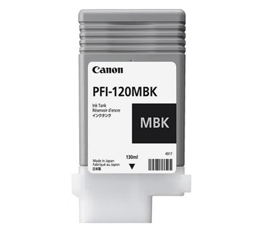 Canon Cartridge PFI-120 matná černá, 130ml, pro iPF TM200, TM205, TM300, TM305