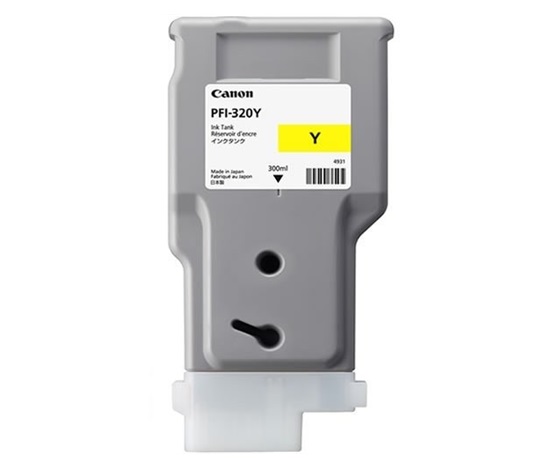 CanonCartridge PFI-320 žlutá 300ml, pro TM 20x, 20x MFP L24ei, 30x, 30x MFP L36ei