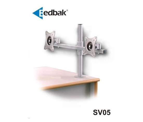 Stolní držák na 2 monitory Edbak SV05