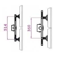 Stolní držák na 2 monitory Edbak SV05