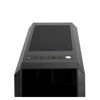 CHIEFTEC skříň Miditower Gaming SCORPION II Black, 2 x USB 3.0/1x USB 2.0, bez zdroje