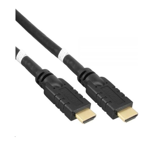 PREMIUMCORD Kabel HDMI High Speed with Ether.4K@60Hz, se zesilovačem, 7m, 3x stínění, M/M, zlacené kon.