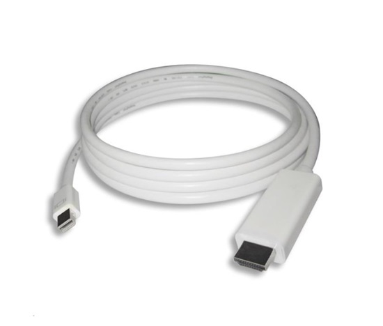 PREMIUMCORD Kabel mini DisplayPort 1.2 na HDMI 2.0, pro rozlišení 4Kx2K@60Hz, 1m