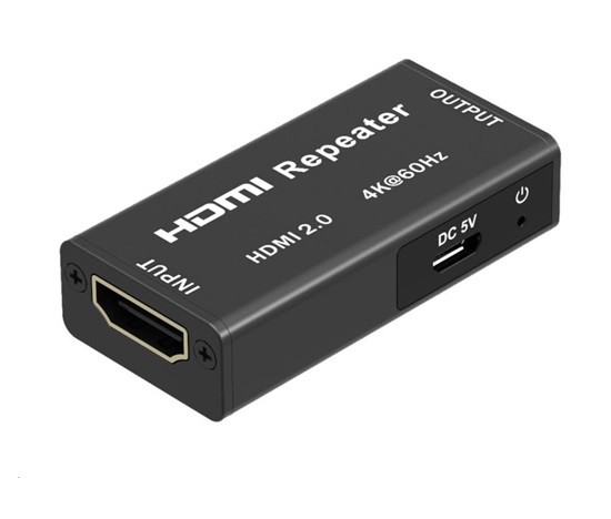 PREMIUMCORD HDMI 2.0 repeater až do 40m, rozlišení 4Kx2K@60Hz