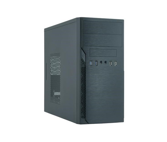 CHIEFTEC skříň Elox Series / Minitower, HO-12B, 350W, Black