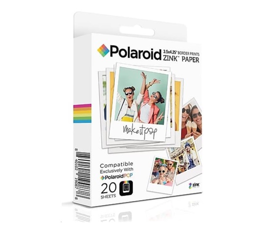 Polaroid Instant Zink Media 3,5X4,25 Pop 20 Pack