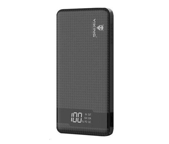 Viking power banka PN-962PD, QC4.0+, 20000 mAh, černá