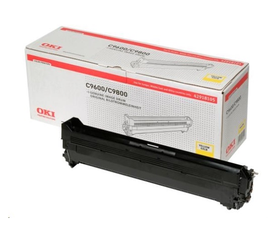 Oki Obraz. válec pro žlutý toner do C9600/C9650/C9655//C9800/C9850/C9800MFP/C9850MFP (30k)