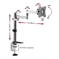Krásný kancelářský držák na monitor Fiber Novelty F70