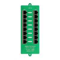 Aktivní POE injektor - 8x 1Gb/s, stíněný, 802.3af/at