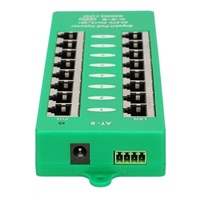 Aktivní POE injektor - 8x 1Gb/s, stíněný, 802.3af/at