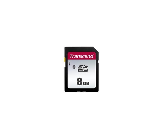 TRANSCEND SDHC karta 8GB 300S, Class 10 (R:20/W:10 MB/s)