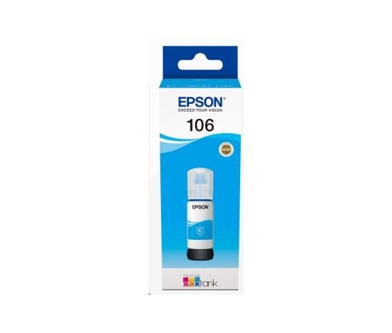 EPSON ink bar 106 EcoTank Cyan ink bottle, FOTO 1900 stran