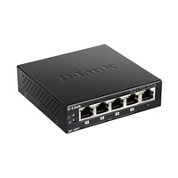 D-Link DES-1005P B1 5-Port 10/100 PoE Desktop Switch, 4x PoE+, 60W pro PoE