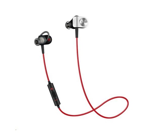 MEIZU sportovní bluetooth sluchátka EP51, černo-červená