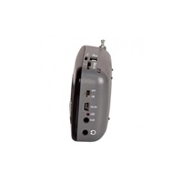 Orava RP 130 přenosný rádiopřijímač, SD Karta, výstup na sluchátka, LED displej, FM rádio, USB, AUX vstup, černý
