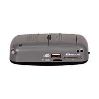 Orava RP 130 přenosný rádiopřijímač, SD Karta, výstup na sluchátka, LED displej, FM rádio, USB, AUX vstup, černý